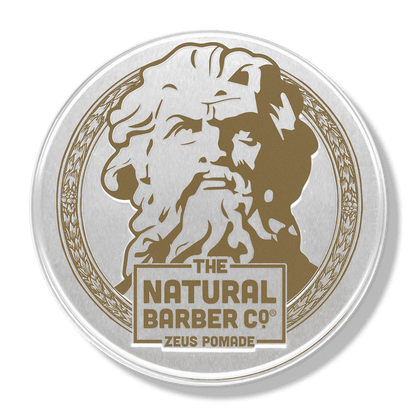 A tin of Zeus Pomade Natural Hair Wax